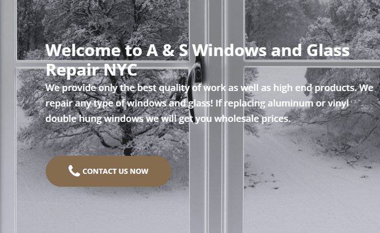 A&S Windows and Glass Repair NYC